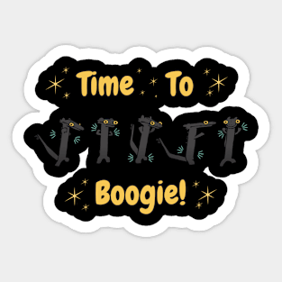 Time to Boogie! Boogie Dragon Meme Shirt Toothless Sticker